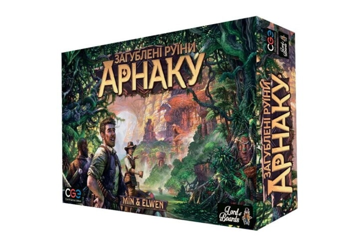 Настольная игра Lord of Boards Руины острова Арнак (Lost Ruins of Arnak ...