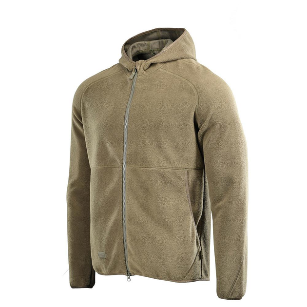 Військова кофта M-Tac Lite Microfleece Hoodie Dark Olive 2XL - зображення 1