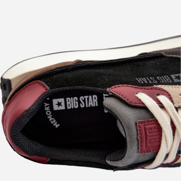 Buty sportowe męskie Big Star NN174357 45 Czarne (5900714744564) - obraz 5