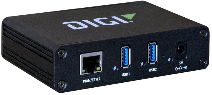 USB-хаб DIGI AnywhereUSB 2 Plus Black (AW02-G300) - зображення 1