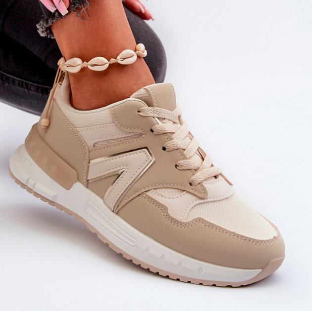 Buty sportowe damskie Vinelli 39 Beżowe (5905677179873) - obraz 3