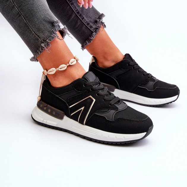 Buty sportowe damskie Vinelli 40 Czarne (5905677179828) - obraz 3