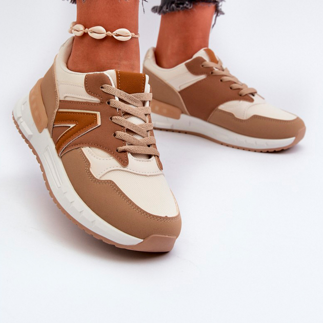 Buty sportowe damskie Vinelli 36 Brązowe (5905677179729) - obraz 4