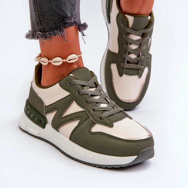 Buty sportowe damskie Kaimans 38 Zielone (5905677179507) - obraz 5