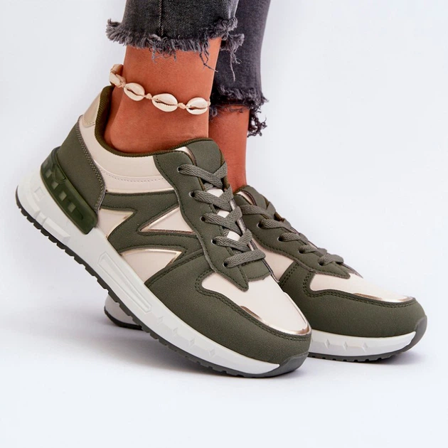 Жіночі кросівки Kaimans 39 Зелені (5905677179514) - зображення 4