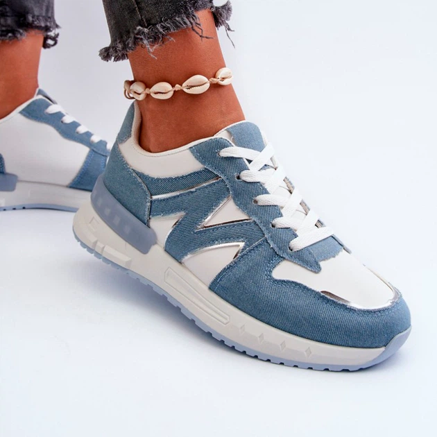 Buty sportowe damskie Kaimans 38 Niebieskie (5905677179446) - obraz 5