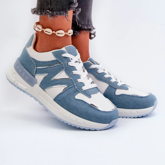 Buty sportowe damskie Kaimans 39 Niebieskie (5905677179453) - obraz 4