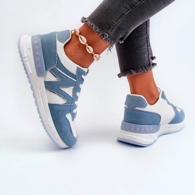 Buty sportowe damskie Kaimans 40 Niebieskie (5905677179460) - obraz 6