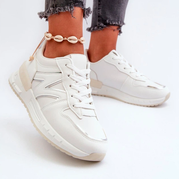 Buty sportowe damskie Kaimans 37 Białe (5905677179316) - obraz 5