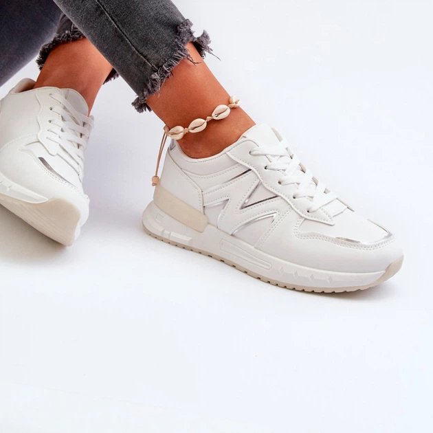 Buty sportowe damskie Kaimans 41 Białe (5905677179354) - obraz 3