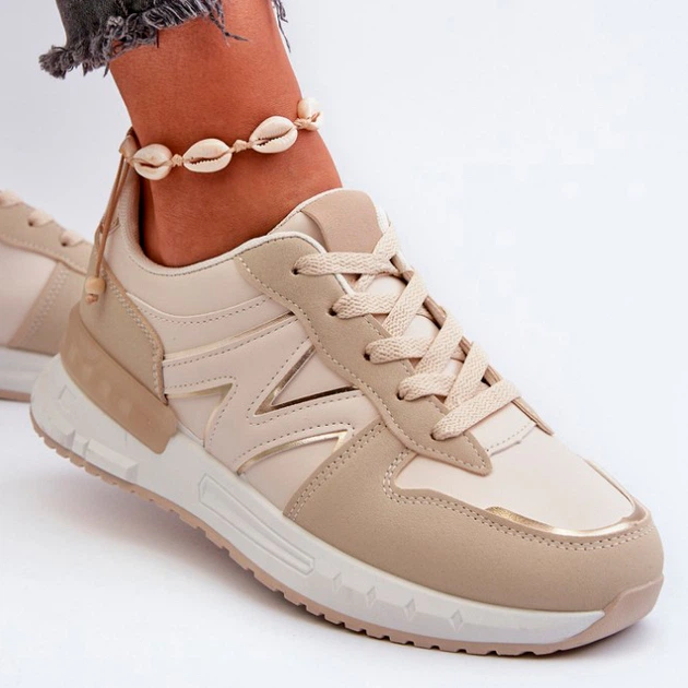 Buty sportowe damskie Kaimans 36 Beżowe (5905677179248) - obraz 6