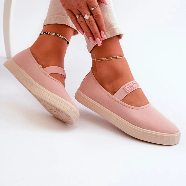 Baleriny damskie Big Star NN274606 40 Różowe (5900714732516) - obraz 3