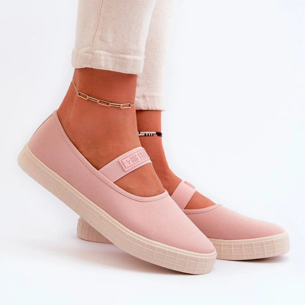 Baleriny damskie Big Star NN274606 40 Różowe (5900714732516) - obraz 4