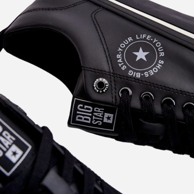 Tenisówki męskie Big Star LL174210 44 Czarne (5900714625344) - obraz 5