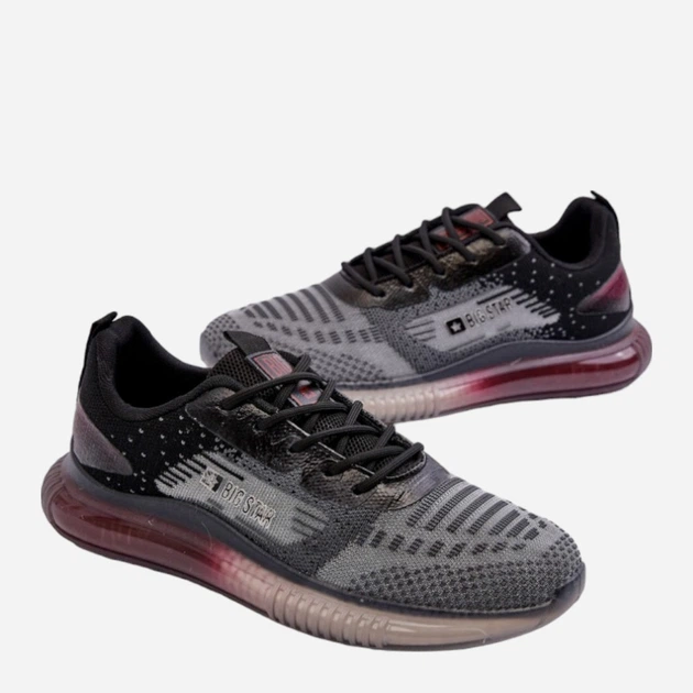 Buty sportowe męskie Big Star NN174476 44 Czarne (5900714752118) - obraz 6