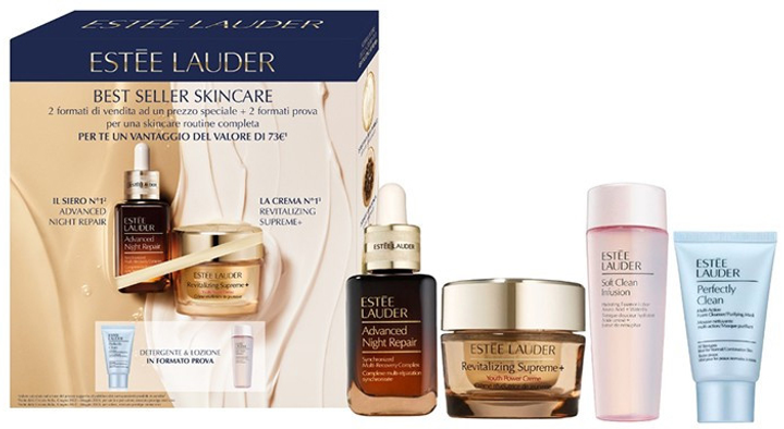 Zestaw do pielęgnacji twarzy Estee Lauder Advanced Night Repair Krem 30 ml + Serum 30 ml + Mus-maska 30 ml + Balsam 50 ml (887167736924) - obraz 1