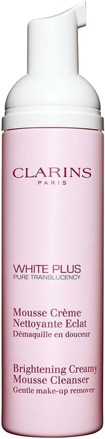 Mus do twarzy Clarins White Plus Rozświetlający i Oczyszczający 150 ml (3380810106862) - obraz 1