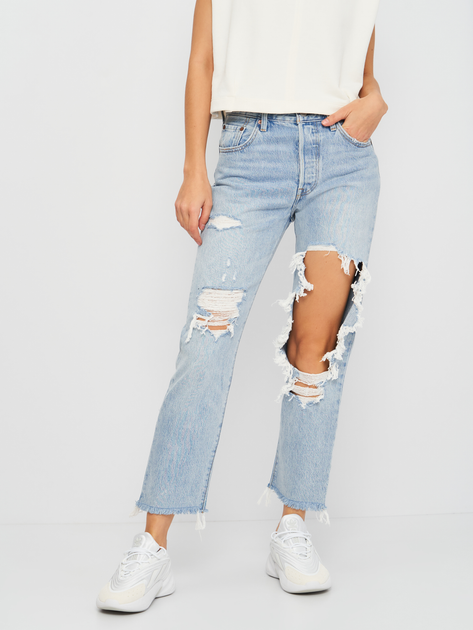 Джинси Slim Fit жіночі Levi`s Jeans 36200-0017 W26L26 Сині (5400599546906) - зображення 1