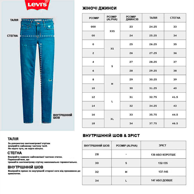 Джинси Slim Fit жіночі Levi`s Jeans 36200-0017 W26L26 Сині (5400599546906) - зображення 5