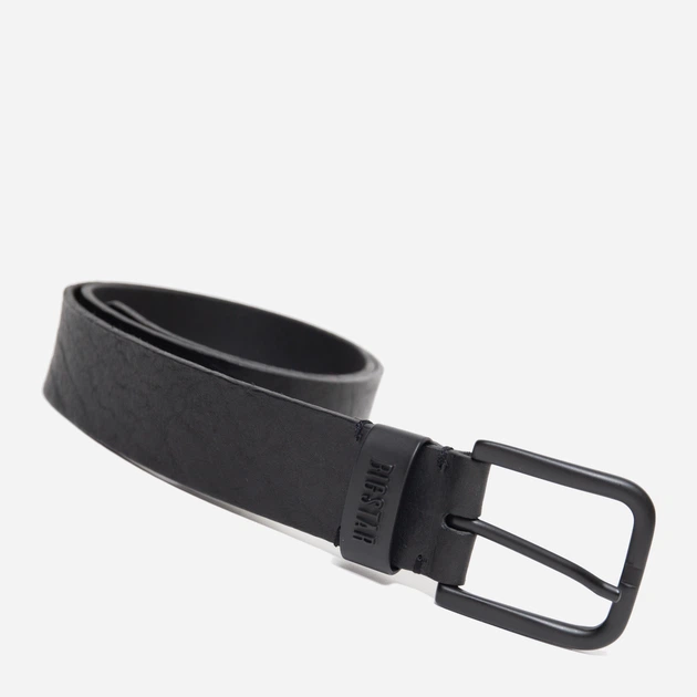 Ремінь чоловічий з натуральної шкіри Big Star Tepi 906 L Чорний (5900714794545) - зображення 4