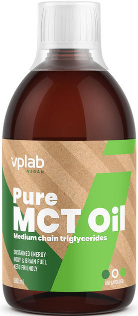 Дієтична добавка VPLab Pure MCT Oil 500 мл (5060255358665) - зображення 1