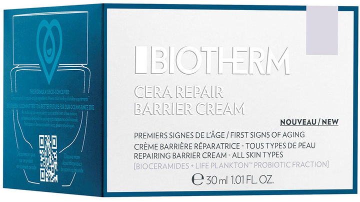 Крем для обличчя Biotherm Cera Repair Barrier відновлюючий 30 мл (3614273393386) - зображення 2