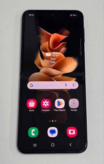 Мобильный телефон Samsung Galaxy Flip 3 8GB/128GB Phantom Black ...