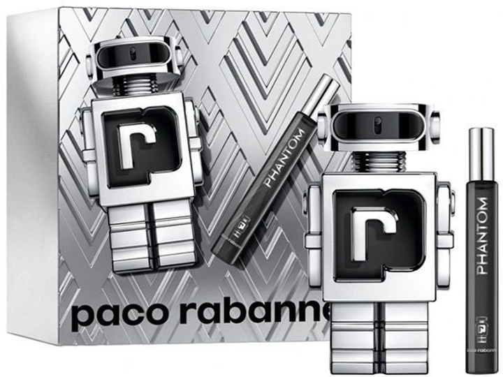 Zestaw Paco Rabanne Phantom Men Woda Toaletowa 100 ml + Woda Toaletowa 20 ml (3349668604654) - obraz 1