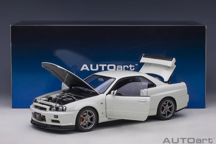 Масштабна модель авто AutoArt Nissan Skyline GT-R (R34) V-Spec II