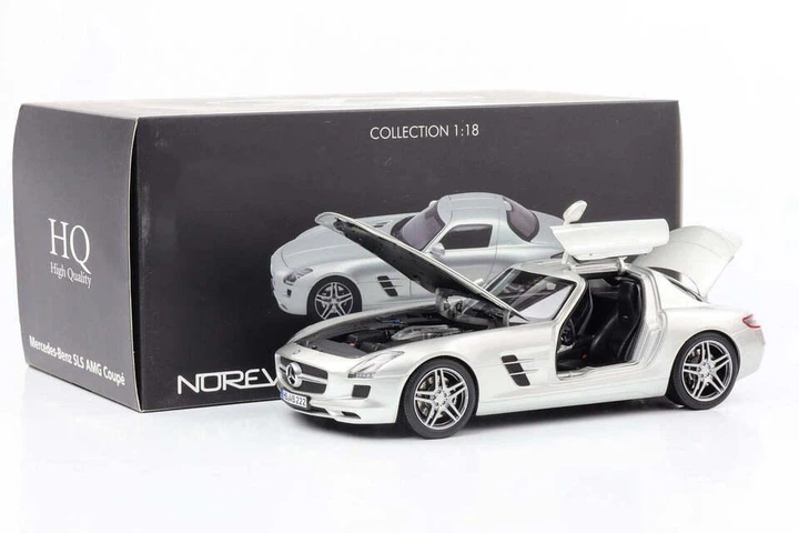 Масштабна модель авто Norev Mercedes SLS AMG Gullwing Coupe C197