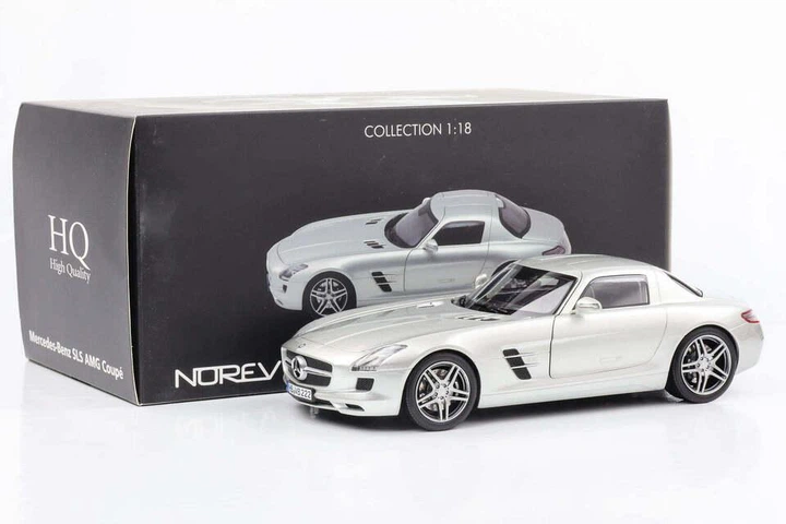 Масштабна модель авто Norev Mercedes SLS AMG Gullwing Coupe C197