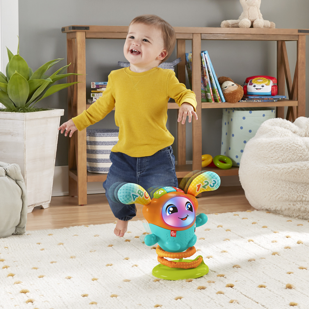 Ді-Джей Стрибунець Fisher-Price з технологією Smart Stages багатомовний (HYR71) - зображення 7
