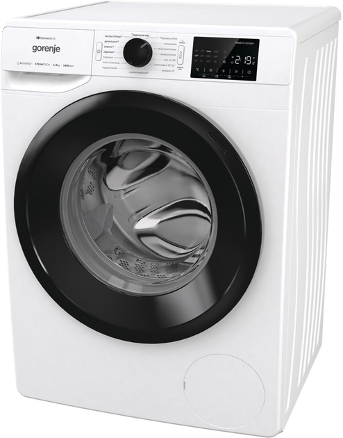 Стиральная машина полногабаритная Gorenje WPNEI84A1SWIFI/UA + Сушильный автомат Gorenje DPNE83GNLWIFI/UA (комплект) - изображение 4