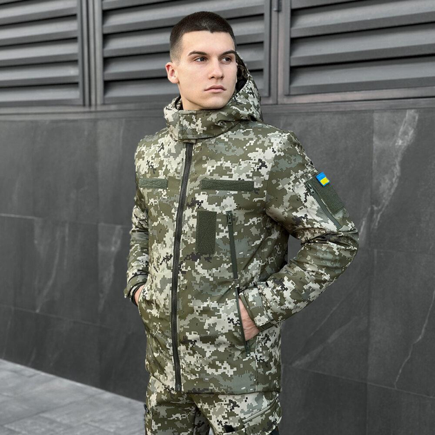 Мужская зимняя куртка Pobedov Winter Jacket Motive + Подарок шеврон размер L - изображение 1