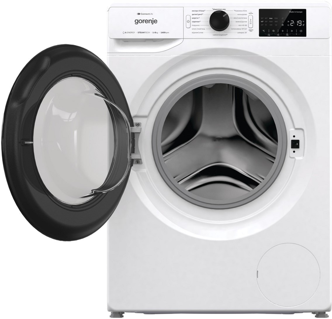 Стиральная машина полногабаритная Gorenje WPNEI84A1SWIFI/UA + Сушильный автомат Gorenje DPNE92GNLWIFI/UA (комплект) - изображение 5