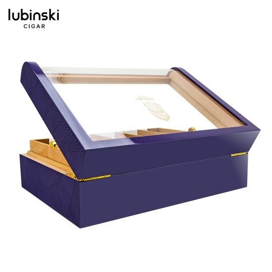Х'юмідор для 200 сигар "Lubinski" Purple Cedar Wood Elc. - изображение 5