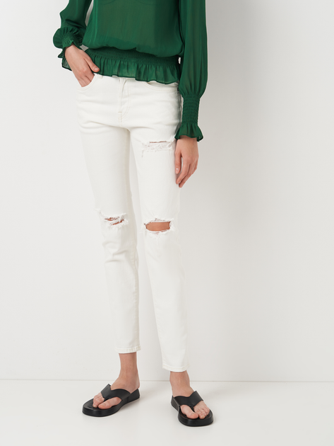 Джинси Slim Fit жіночі H&M 0561659_001 29 Білі (СА2000001462010) від Rozetka на платформі USKIDKA Акція на Джинси Slim Fit жіночі H&M 0561659_001 29 Білі (СА2000001462010) від Rozetka