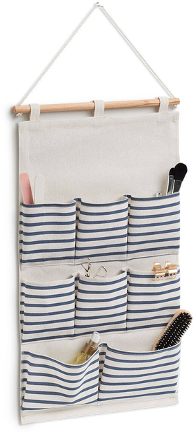 Organizer na ścianę Zeller Stripes z kieszeniami 35 x 60 cm (4003368142852) - obraz 3
