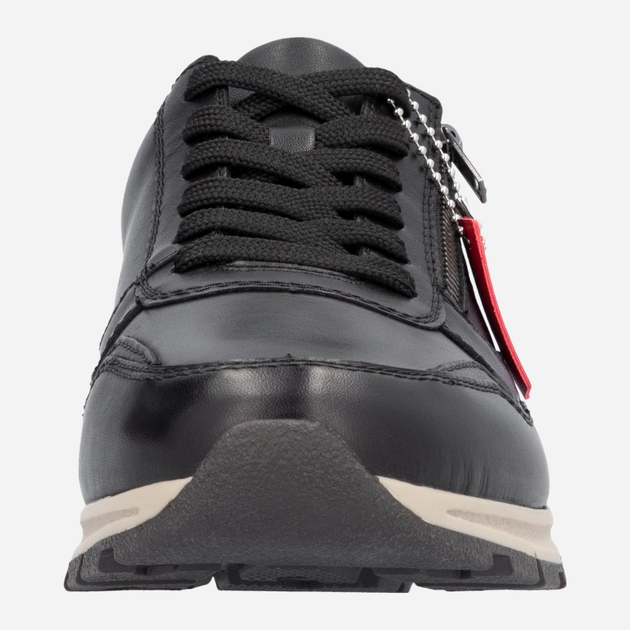 Buty sportowe męskie RIEKER B0504-00 43 (9UK) 28.5 cm Czarne (4061811337347) - obraz 6