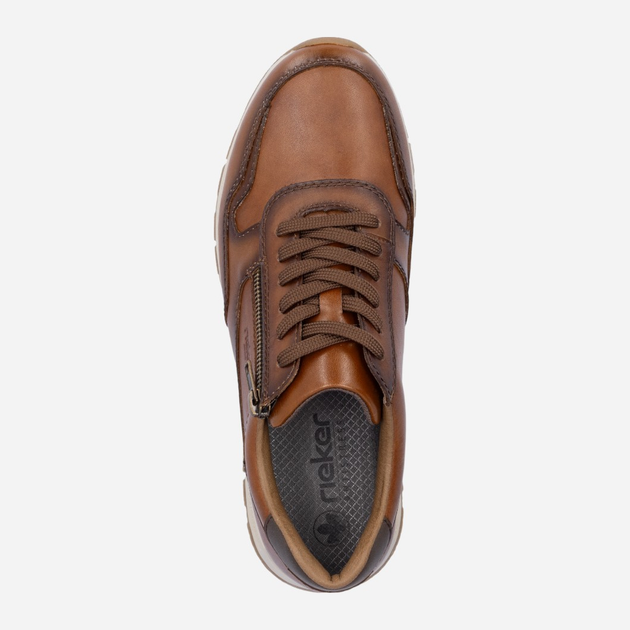 Buty sportowe męskie RIEKER B0504-24 43 (9UK) 28.5 cm Brązowe (4061811337446) - obraz 8