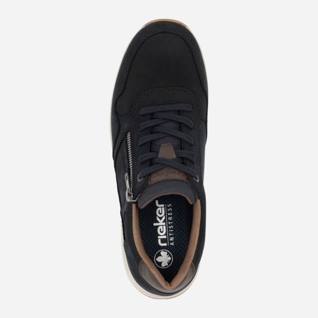 Buty sportowe męskie RIEKER B0701-15 41 (7.5UK) 27 cm Granatowe (4061811374694) - obraz 8