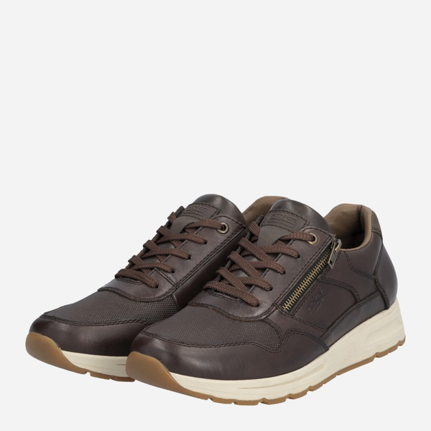Buty sportowe męskie RIEKER B0701-25 43 (9UK) 28.5 cm Brązowe (4061811302161) - obraz 3