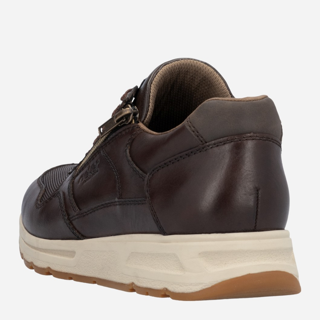 Buty sportowe męskie RIEKER B0701-25 41 (7.5UK) 27 cm Brązowe (4061811302147) - obraz 7