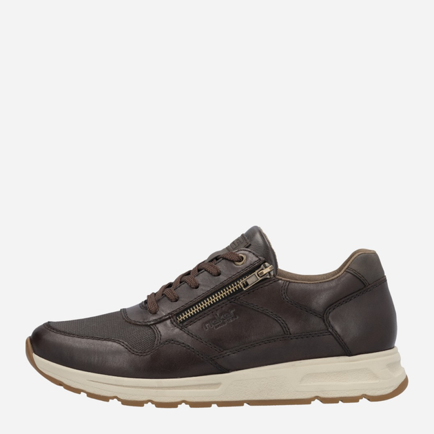 Buty sportowe męskie RIEKER B0701-25 43 (9UK) 28.5 cm Brązowe (4061811302161) - obraz 5