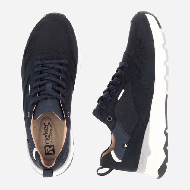 Buty sportowe męskie RIEKER U0903-14 41 (7.5UK) 27 cm Granatowe (4061811408450) - obraz 10