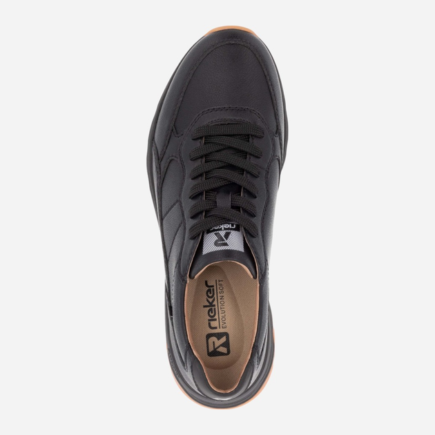 Buty sportowe męskie RIEKER U0904-00 44 (9.5UK) 29 cm Czarne (4061811409716) - obraz 8