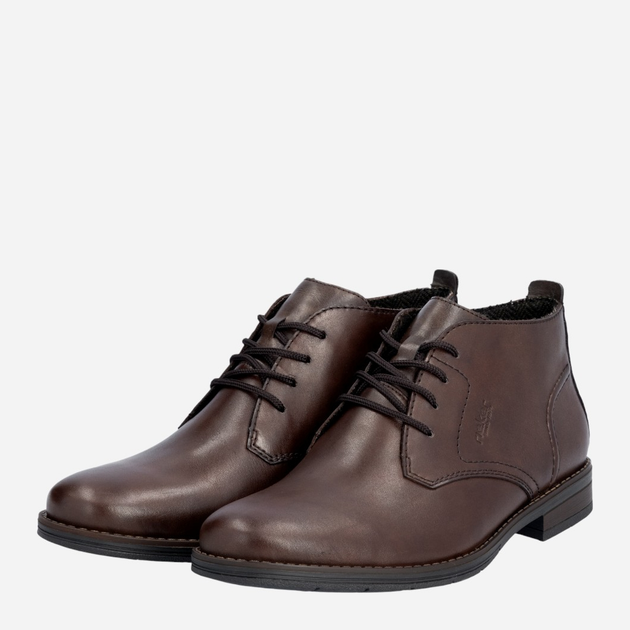 Buty derby męskie RIEKER 10302-25 46 (11UK) 30.3 cm Brązowe (4061811370870) - obraz 3