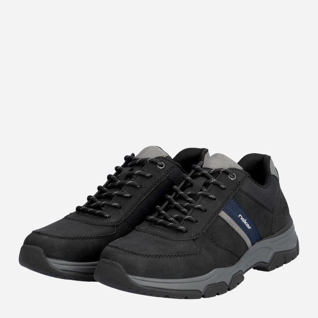 Buty sportowe męskie RIEKER 11211-01 42 (8UK) 28 cm Czarne (4061811441747) - obraz 3