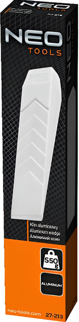 Клин Neo Tools для колки дров алюмінієвий 550 г (5907558468182) - зображення 5