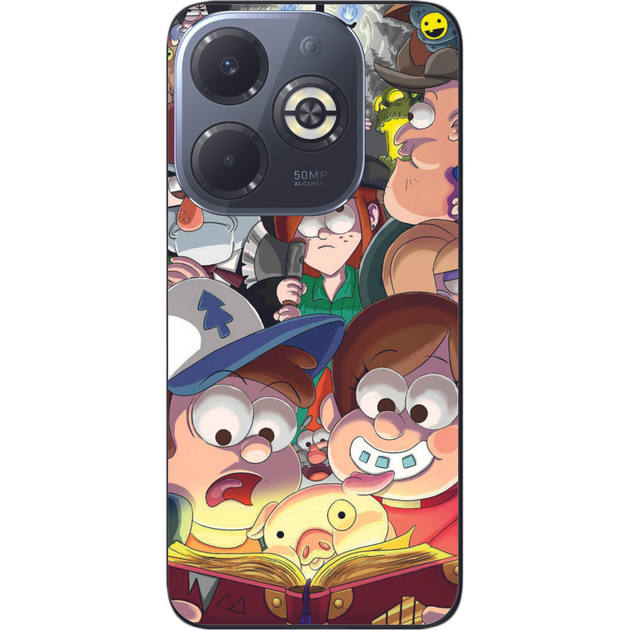 Чехлы с рисунком Gravity Falls для iPhone 12 купить в интернет-магазине Caseme